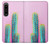 W3673 Cactus Case Cover Custodia e Flip Case per Sony Xperia 1 IV