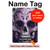 W3582 Purple Sugar Skull Tablet Case Cover Custodia per iPad Air (2022, 2020), Air 11 (2024,2025), Pro 11 (2022)