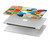 W3391 Abstract Art Mosaic Tiles Graphic Case Cover Custodia per MacBook Air 13″ (2022,2025) - A2681, A3113, A3240