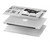 W3615 Airline Boarding Pass Art Case Cover Custodia per MacBook Air 13″ (2022,2025) - A2681, A3113, A3240