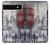 W1295 Eiffel Painting of Paris Case Cover Custodia e Flip Case per Google Pixel 6a