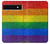 W2683 Rainbow LGBT Pride Flag Case Cover Custodia e Flip Case per Google Pixel 6a