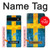 W2990 Sweden Football Soccer Case Cover Custodia e Flip Case per Google Pixel 6a