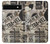 W3441 Vintage Travel Case Cover Custodia e Flip Case per Google Pixel 6a
