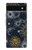 W3702 Moon and Sun Case Cover Custodia e Flip Case per Google Pixel 6a