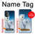 W0285 Polar Bear Family Arctic Case Cover Custodia e Flip Case per OnePlus Nord N20 5G