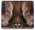 W0519 PitBull Face Case Cover Custodia e Flip Case per OnePlus Nord N20 5G