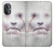 W0884 Horror Face Case Cover Custodia e Flip Case per OnePlus Nord N20 5G