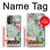 W2178 Flower Floral Art Painting Case Cover Custodia e Flip Case per OnePlus Nord N20 5G