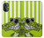 W2323 Funny Green Alligator Crocodile Case Cover Custodia e Flip Case per OnePlus Nord N20 5G