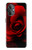 W2898 Red Rose Case Cover Custodia e Flip Case per OnePlus Nord N20 5G