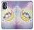 W3485 Cute Unicorn Sleep Case Cover Custodia e Flip Case per OnePlus Nord N20 5G