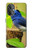 W3839 Bluebird of Happiness Blue Bird Case Cover Custodia e Flip Case per OnePlus Nord N20 5G
