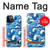 W3901 Aesthetic Storm Ocean Waves Case Cover Custodia e Flip Case per iPhone 12, iPhone 12 Pro
