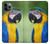 W3888 Macaw Face Bird Case Cover Custodia e Flip Case per iPhone 11 Pro
