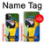W3888 Macaw Face Bird Case Cover Custodia e Flip Case per iPhone 11 Pro