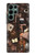 W3877 Dark Academia Case Cover Custodia e Flip Case per Samsung Galaxy S22 Ultra
