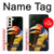 W3876 Colorful Hornbill Case Cover Custodia e Flip Case per Samsung Galaxy S21 5G