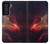 W3897 Red Nebula Space Case Cover Custodia e Flip Case per Samsung Galaxy S21 FE 5G