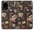 W3877 Dark Academia Case Cover Custodia e Flip Case per Samsung Galaxy S20 Plus, Galaxy S20+