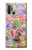 W3904 Travel Stamps Case Cover Custodia e Flip Case per Samsung Galaxy Note 10 Plus