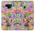 W3904 Travel Stamps Case Cover Custodia e Flip Case per Note 9 Samsung Galaxy Note9