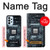 W3880 Electronic Print Case Cover Custodia e Flip Case per Samsung Galaxy A23