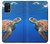 W3898 Sea Turtle Case Cover Custodia e Flip Case per Samsung Galaxy A32 5G