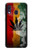 W3890 Reggae Rasta Flag Smoke Case Cover Custodia e Flip Case per Samsung Galaxy A40