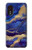 W3906 Navy Blue Purple Marble Case Cover Custodia e Flip Case per Samsung Galaxy Xcover 5