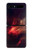 W3897 Red Nebula Space Case Cover Custodia e Flip Case per Samsung Galaxy Z Flip 5G
