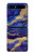 W3906 Navy Blue Purple Marble Case Cover Custodia e Flip Case per Samsung Galaxy Z Flip 5G