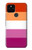 W3887 Lesbian Pride Flag Case Cover Custodia e Flip Case per Google Pixel 5
