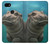W3871 Cute Baby Hippo Hippopotamus Case Cover Custodia e Flip Case per Google Pixel 3a