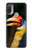 W3876 Colorful Hornbill Case Cover Custodia e Flip Case per Motorola Moto E20,E30,E40