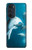 W3878 Dolphin Case Cover Custodia e Flip Case per Motorola Edge 30 Pro