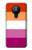 W3887 Lesbian Pride Flag Case Cover Custodia e Flip Case per Nokia 5.3