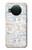 W3903 Travel Stamps Case Cover Custodia e Flip Case per Nokia X10