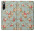 W3910 Vintage Rose Case Cover Custodia e Flip Case per Sony Xperia 10 IV