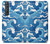 W3901 Aesthetic Storm Ocean Waves Case Cover Custodia e Flip Case per Sony Xperia 1 III