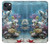 W0227 Aquarium Case Cover Custodia e Flip Case per iPhone 14