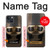 W2645 Vintage Brown Goggles Motorcycle Helmet Case Cover Custodia e Flip Case per iPhone 14