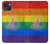 W2900 Rainbow LGBT Lesbian Pride Flag Case Cover Custodia e Flip Case per iPhone 14