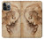 W1045 Leonardo da Vinci Woman's Head Case Cover Custodia e Flip Case per iPhone 14 Pro
