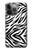 W3056 Zebra Skin Texture Graphic Printed Case Cover Custodia e Flip Case per iPhone 14 Pro
