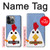 W3254 Chicken Cartoon Case Cover Custodia e Flip Case per iPhone 14 Pro