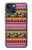W2292 Aztec Tribal Pattern Case Cover Custodia e Flip Case per iPhone 14 Plus