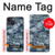 W2346 Navy Camo Camouflage Graphic Case Cover Custodia e Flip Case per iPhone 14 Plus