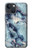 W2689 Blue Marble Texture Graphic Printed Case Cover Custodia e Flip Case per iPhone 14 Plus