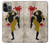 W2635 Muay Thai Kickboxing Fight Blood Case Cover Custodia e Flip Case per iPhone 14 Pro Max